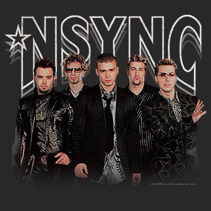 Fifth Sun Women's NSYNC Rocker Band Pose T-Shirt