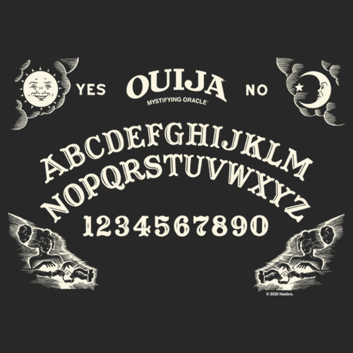 Fifth Sun Women's Ouija Grayscale Board T-Shirt