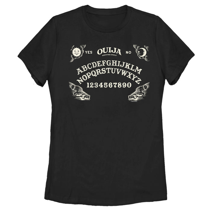 fifth sun Women's Ouija Grayscale Board T-Shirt