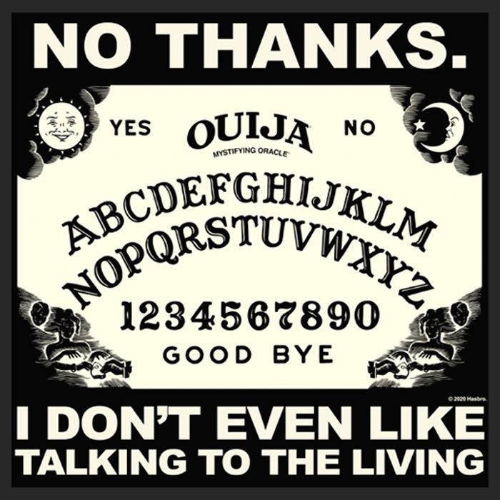 Fifth Sun Women's Ouija No Thanks T-Shirt