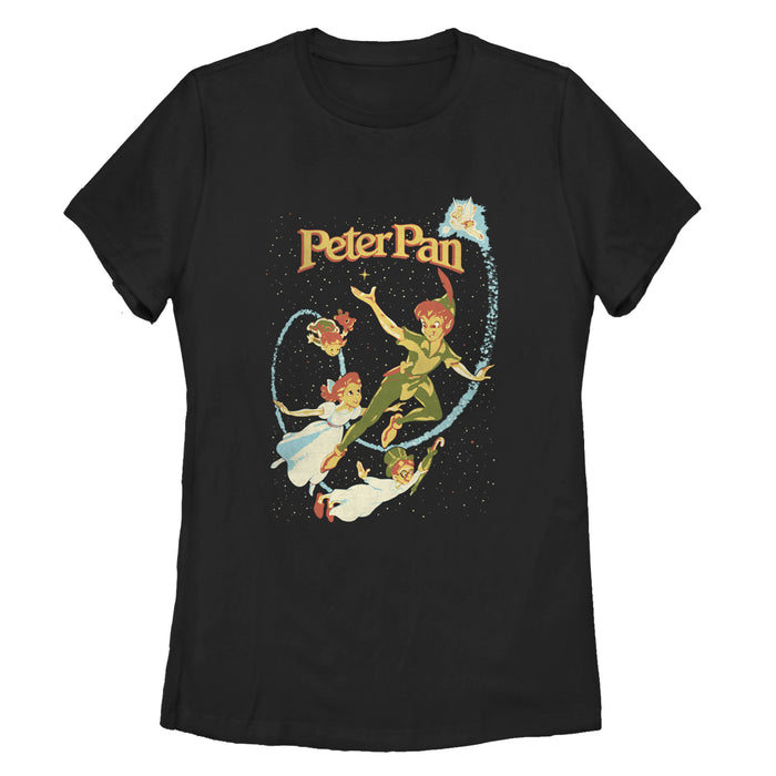 fifth sun Women's Peter Pan Flight Wish T-Shirt