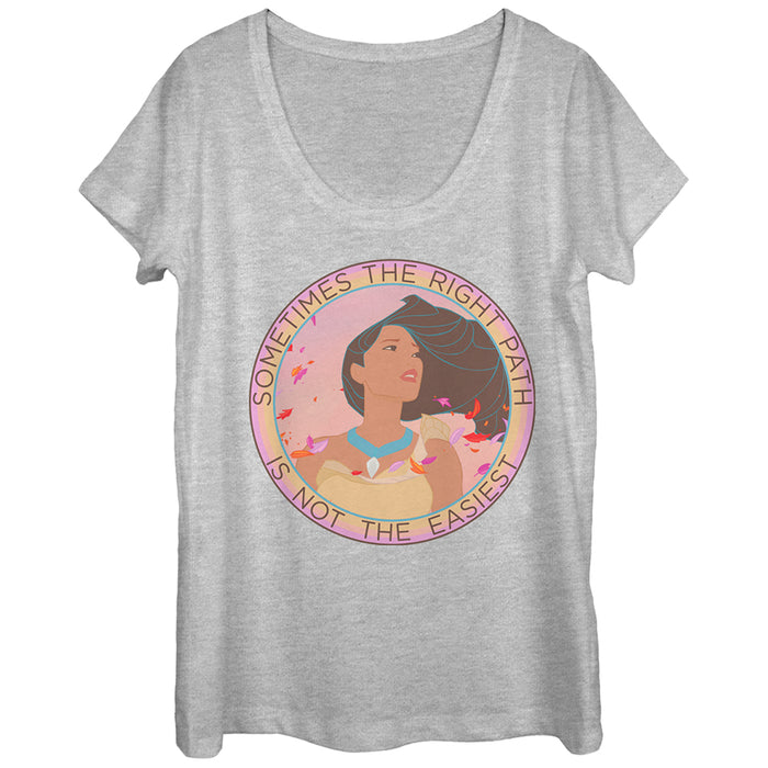fifth sun Women's Pocahontas Right Path Scoop Neck