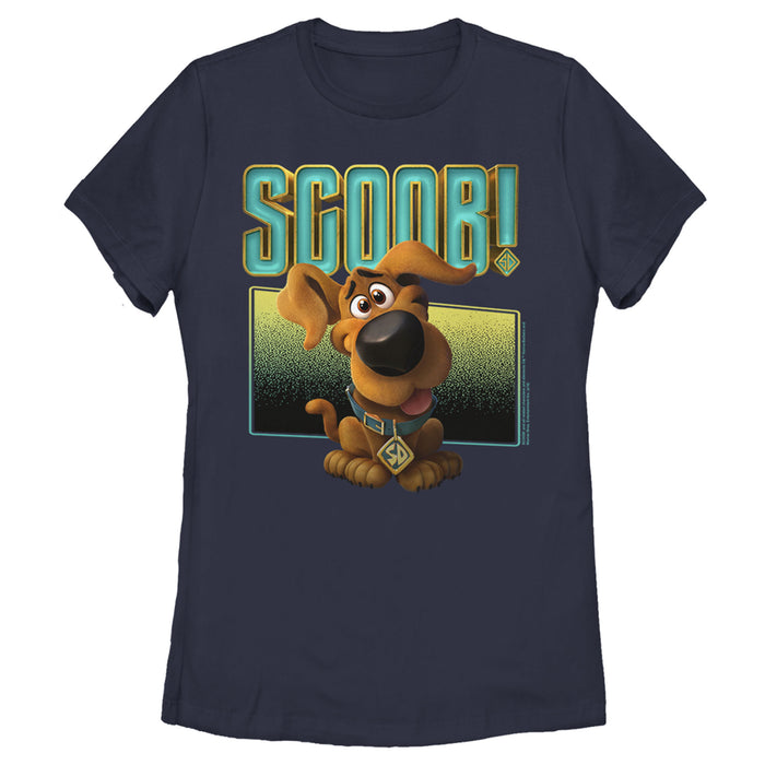Fifth Sun Women's Scooby Doo Puppy Frame T-Shirt