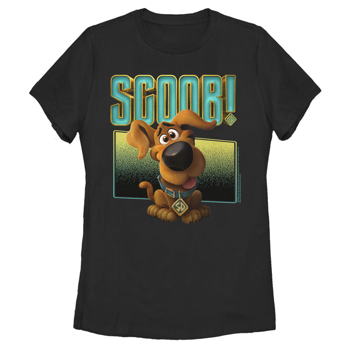 Fifth Sun Women's Scooby Doo Puppy Frame T-Shirt