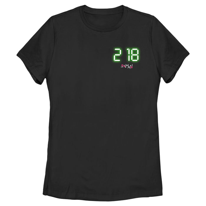 Fifth Sun Women's Squid Game 218 Digital T-Shirt