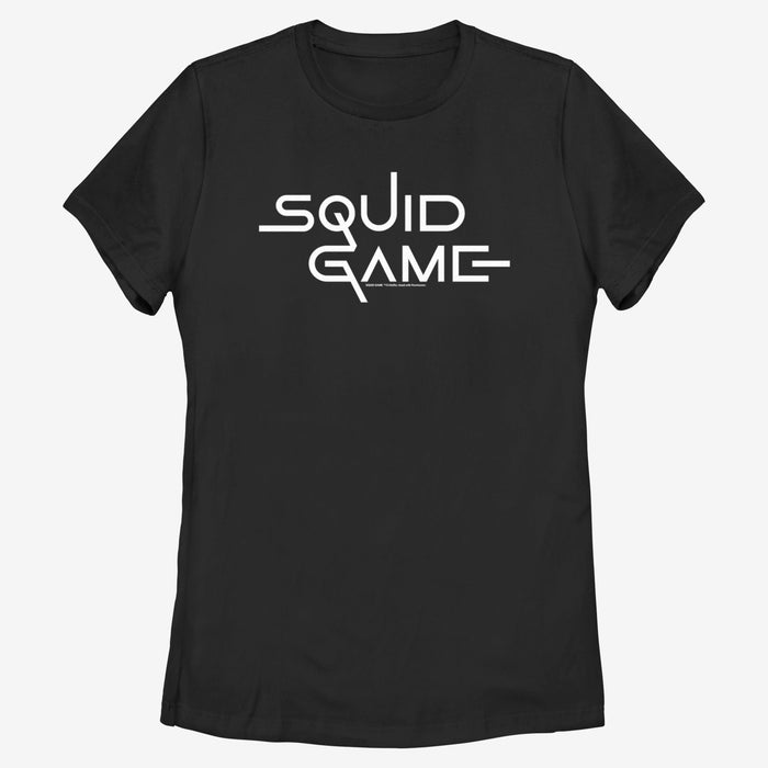 fifth sun Women's Squid Game Logo Black T-Shirt
