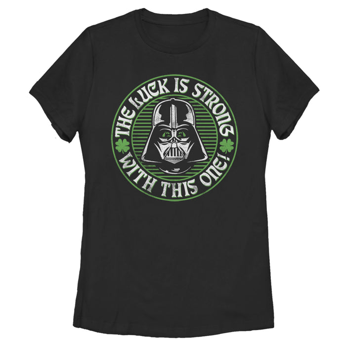 fifth sun Women's Star Wars Luck is Strong T-Shirt