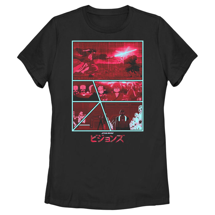 fifth sun Women's Star Wars: Visions Panels T-Shirt