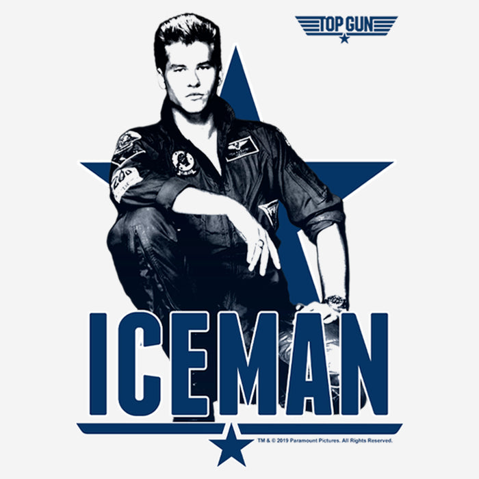 Fifth Sun Women's Top Gun Iceman Sketch T-Shirt