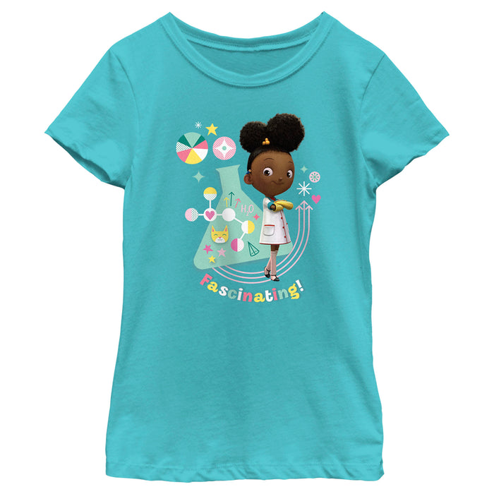 Fifth Sun Girl's Ada Twist Scientist Fascinating Pose T-Shirt