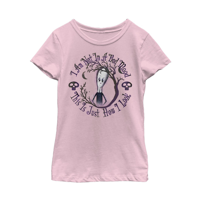 fifth sun Girl's Addams Family Wednesday Bad Mood T-Shirt