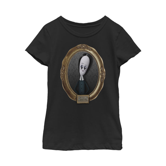 fifth sun Girl's Addams Family Wednesday Classic Frame T-Shirt