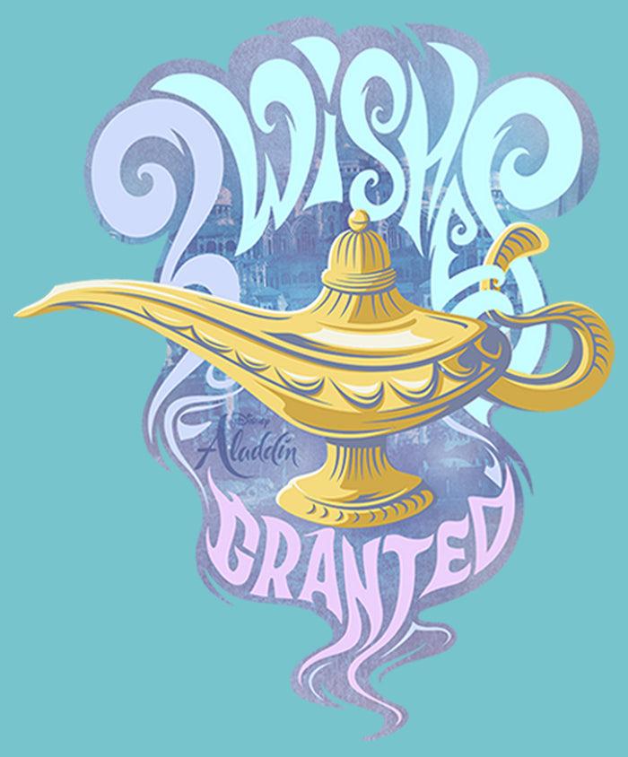 Fifth Sun Girl's Aladdin Wishes Granted Lamp T-Shirt