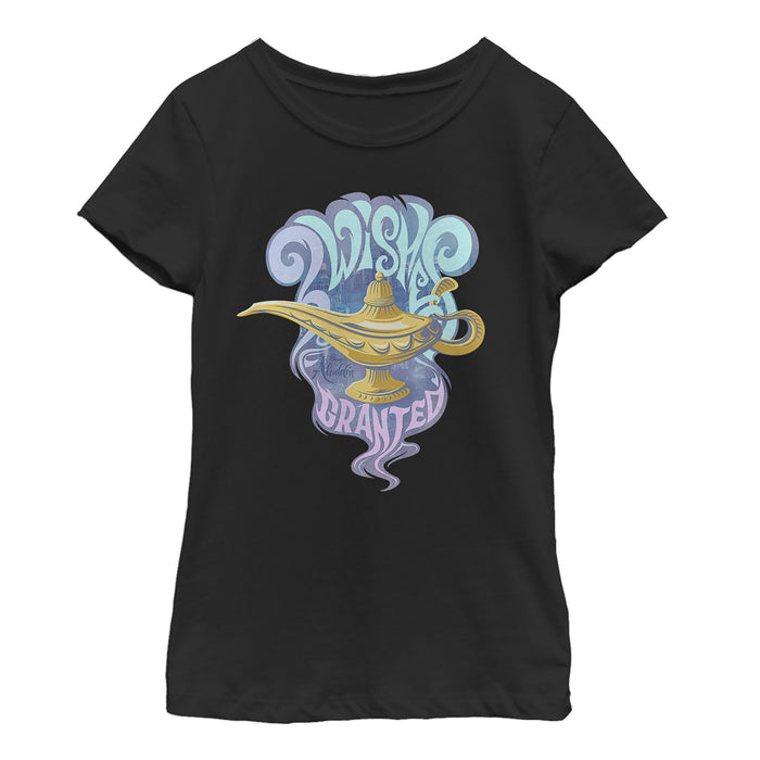 Fifth Sun Girl's Aladdin Wishes Granted Lamp T-Shirt