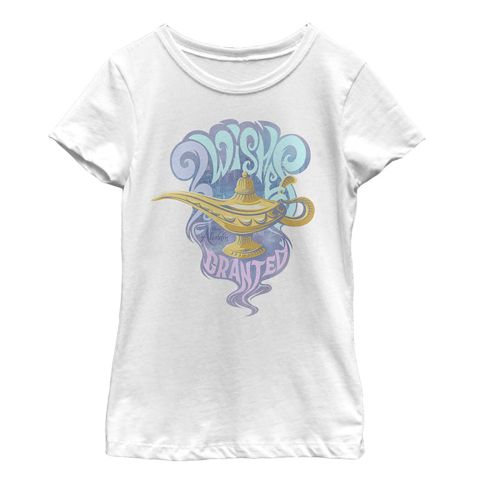 Fifth Sun Girl's Aladdin Wishes Granted Lamp T-Shirt