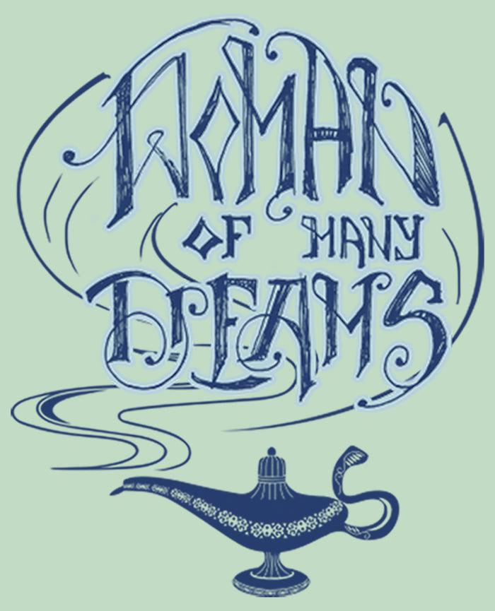 Fifth Sun Girl's Aladdin Woman Of Many Dreams Lamp T-Shirt