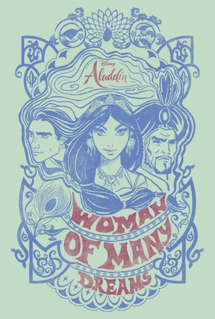 Fifth Sun Girl's Aladdin Woman Of Many Dreams T-Shirt