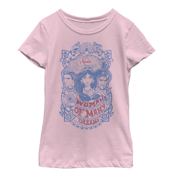 Fifth Sun Girl's Aladdin Woman Of Many Dreams T-Shirt