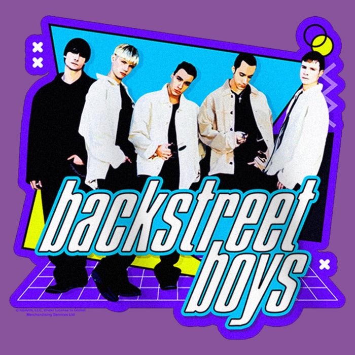 Fifth Sun Girl's Backstreet Boys Band 90s Pop Grid T-Shirt