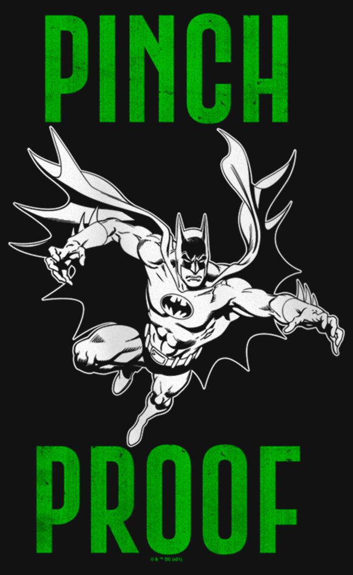 Fifth Sun Girl's Batman St. Patrick's Day Pinch Proof T-Shirt