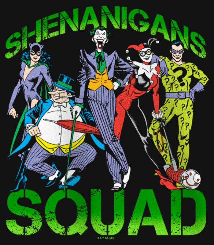 Fifth Sun Girl's Batman St. Patrick's Day Shenanigans Squad T-Shirt