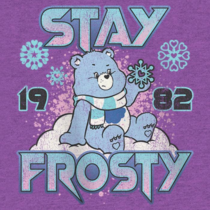 Fifth Sun Girl's Care Bears Grumpy Bear Stay Frosty T-Shirt