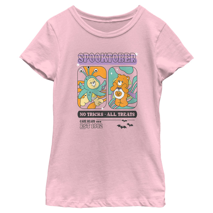 fifth sun Girl's Care Bears Halloween Spooktober T-Shirt