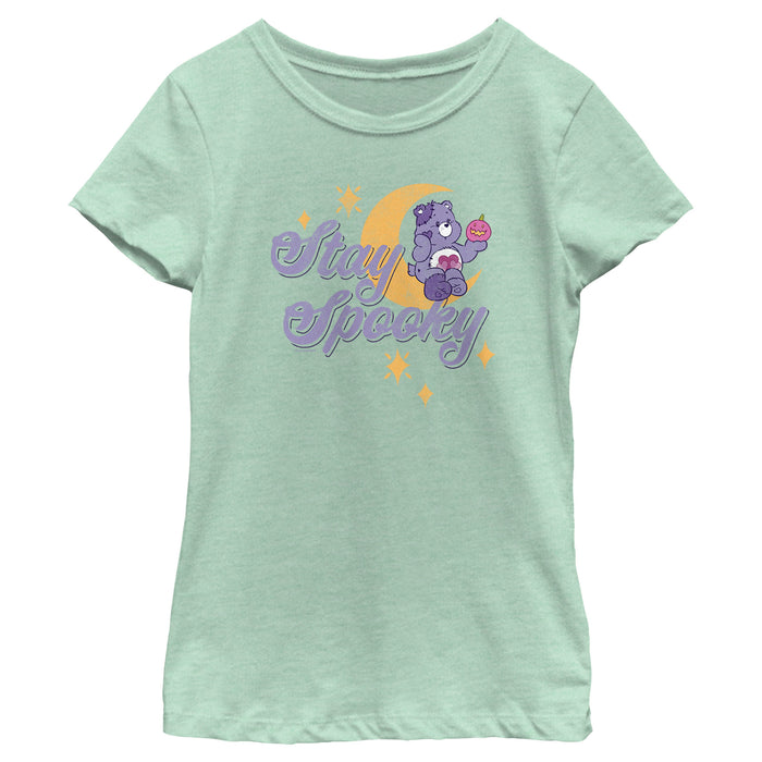 fifth sun Girl's Care Bears Halloween Stay Spooky T-Shirt