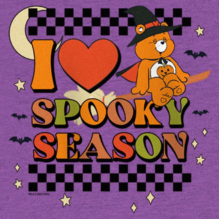 Fifth Sun Girl's Care Bears Halloween Trick-Or-Sweet Bear I Heart Spooky Season T-Shirt