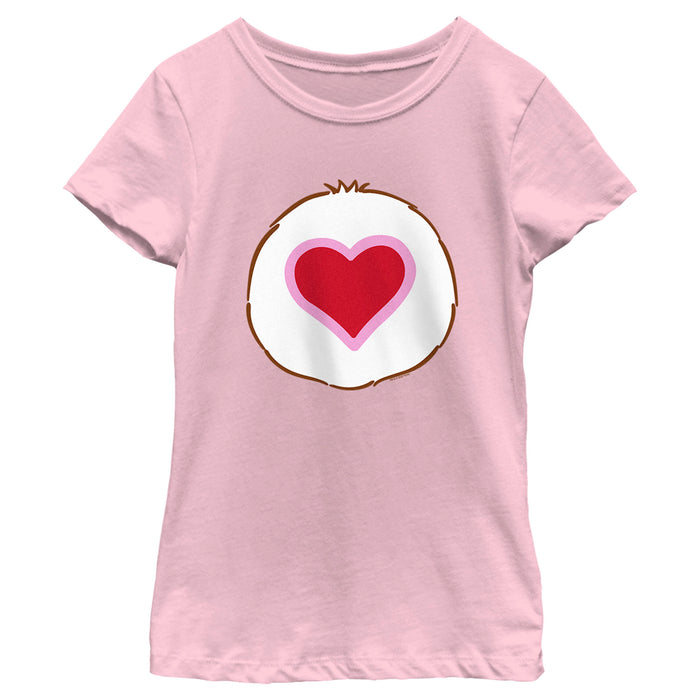 fifth sun Girl's Care Bears Tenderheart Bear Costume T-Shirt