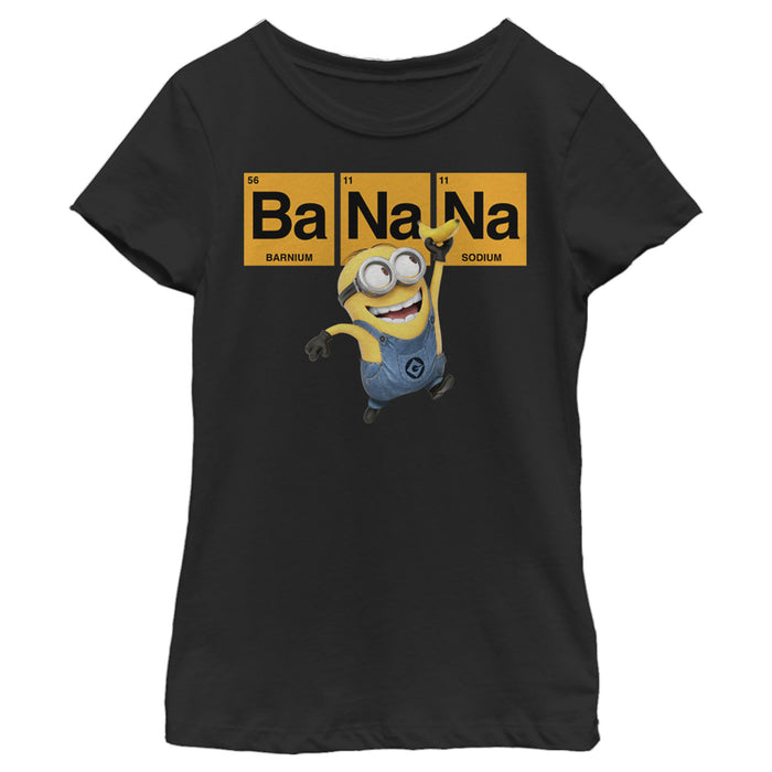 fifth sun Girl's Despicable Me Minions Elements T-Shirt