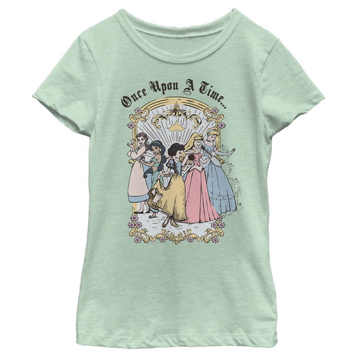 fifth sun Girl's Disney Classic Once Upon a Time T-Shirt