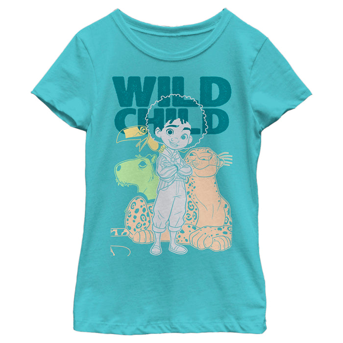 Fifth Sun Girl's Encanto Antonio And His Animals T-Shirt