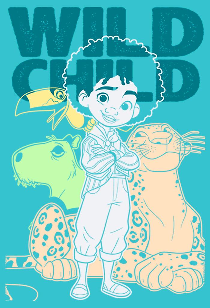 Fifth Sun Girl's Encanto Antonio And His Animals T-Shirt