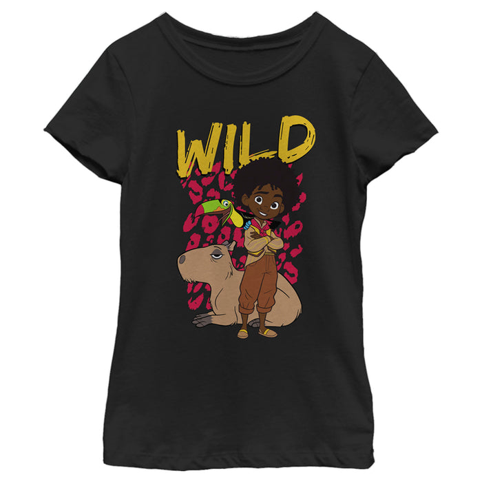 fifth sun Girl's Encanto Antonio Wild Child T-Shirt