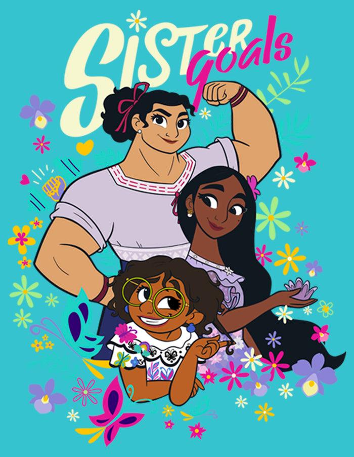 Fifth Sun Girl's Encanto Flower Sister Goals T-Shirt