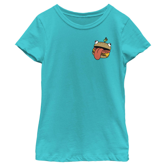 fifth sun Girl's Fortnite Small Durr Burger T-Shirt