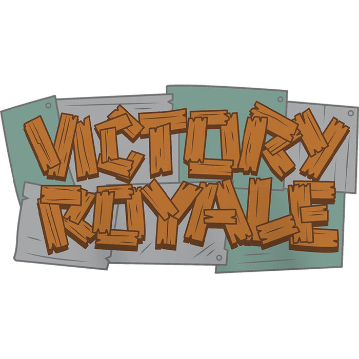 Fifth Sun Girl's Fortnite Victory Royale Wooden Logo T-Shirt