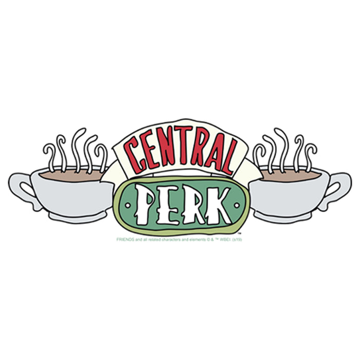 Fifth Sun Girl's Friends Classic Central Perk Logo T-Shirt