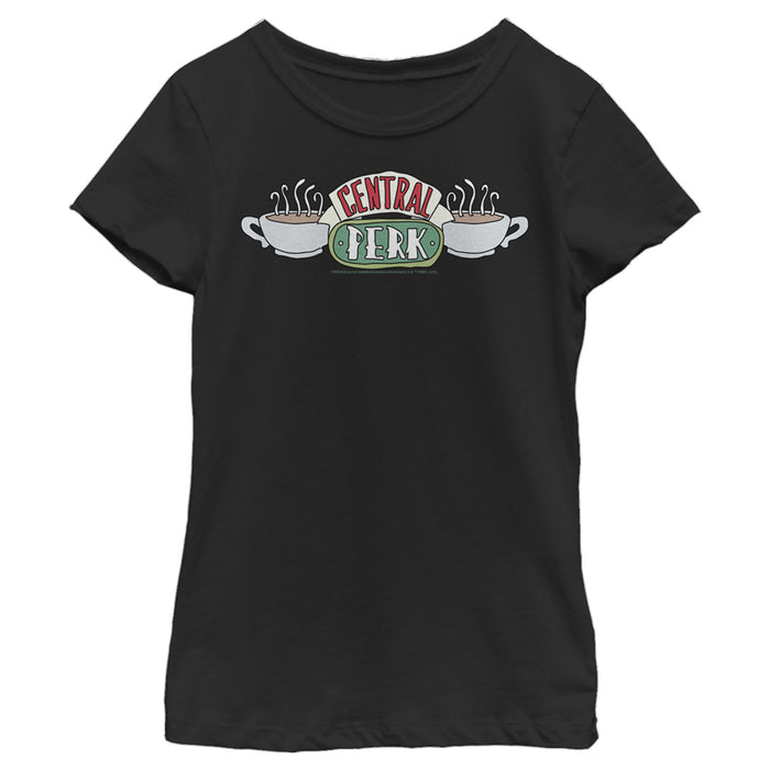 Fifth Sun Girl's Friends Classic Central Perk Logo T-Shirt