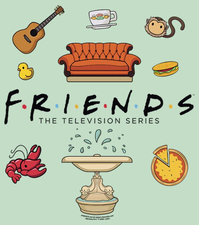Fifth Sun Girl's Friends Favorite Moment Icons T-Shirt