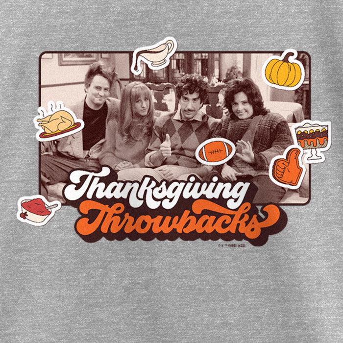 Fifth Sun Girl's Friends Thanksgiving Throwbacks Scene T-Shirt