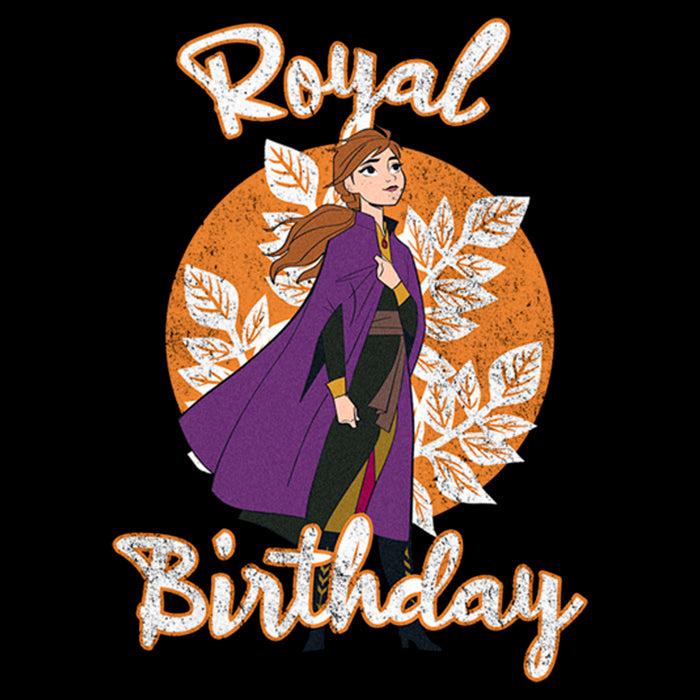 Fifth Sun Girl's Frozen 2 Anna Royal Birthday T-Shirt