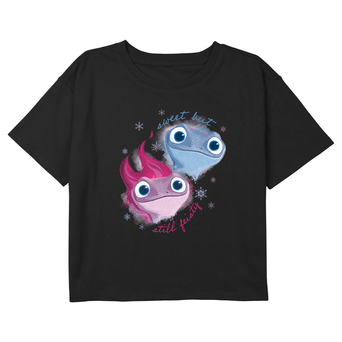 fifth sun Girl's Frozen 2 Bruni Sweet but Still Feisty T-Shirt