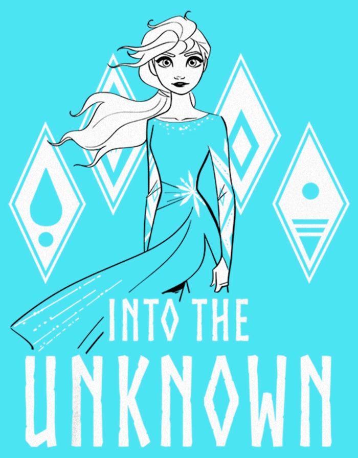Fifth Sun Girl's Frozen 2 Elsa Into The Unknown T-Shirt