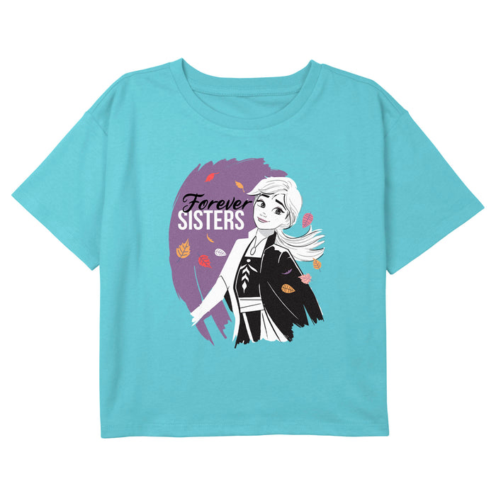 fifth sun Girl's Frozen 2 Forever Sisters Anna T-Shirt