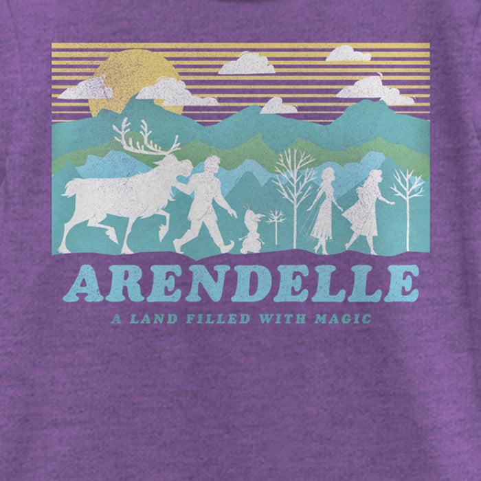 Fifth Sun Girl's Frozen 2 Frozen 2 Magical Traveler Silhouette T-Shirt