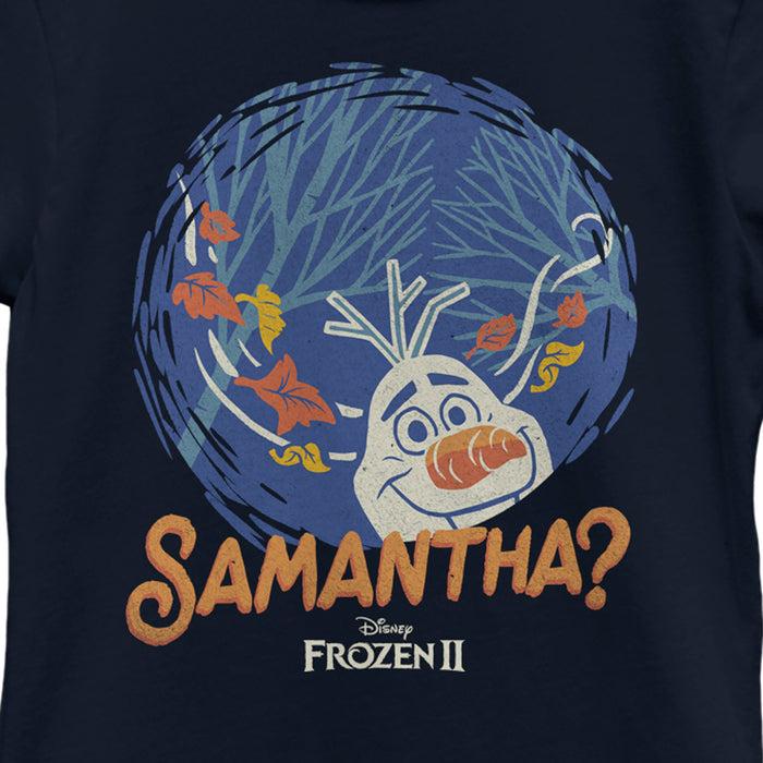 Fifth Sun Girl's Frozen 2 Frozen 2 Olaf Samantha T-Shirt