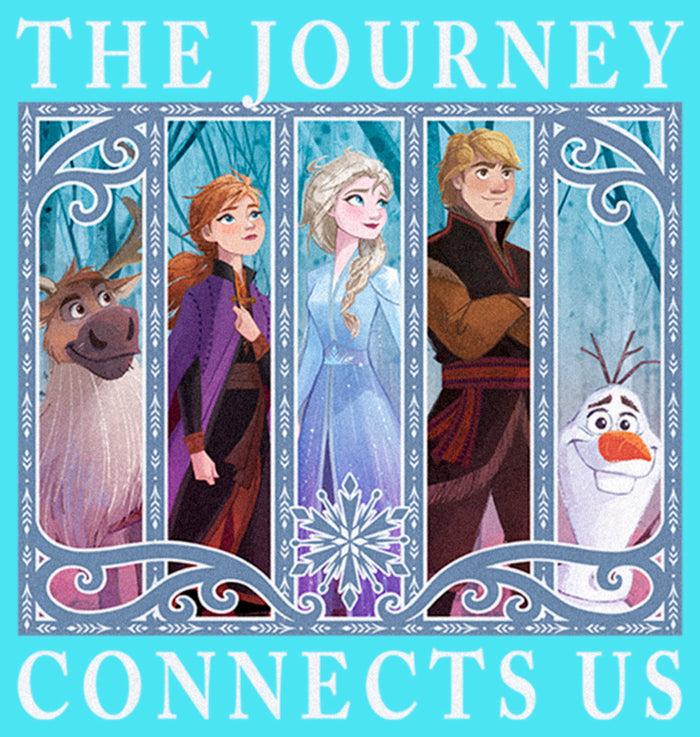 Fifth Sun Girl's Frozen 2 The Journey Connects Us T-Shirt