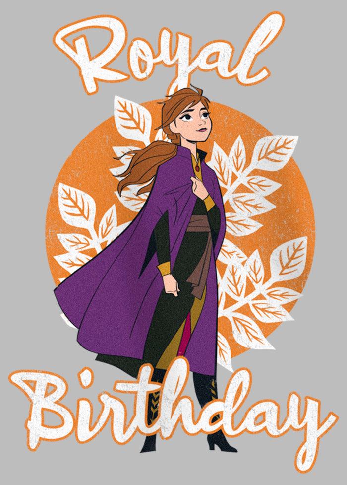 Fifth Sun Girl's Frozen Anna Birthday Princess T-Shirt